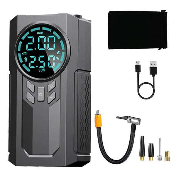 Advanced Portable Air Pump/Multi-Function 4-In-1/Large Capacity Battery 60W