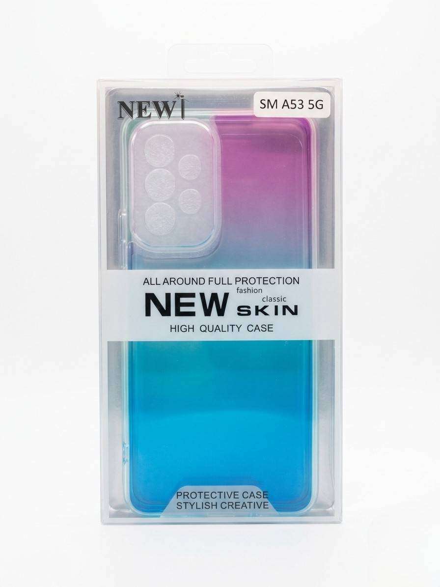 Samsung Galaxy A53 5G Multi Color Clear Case