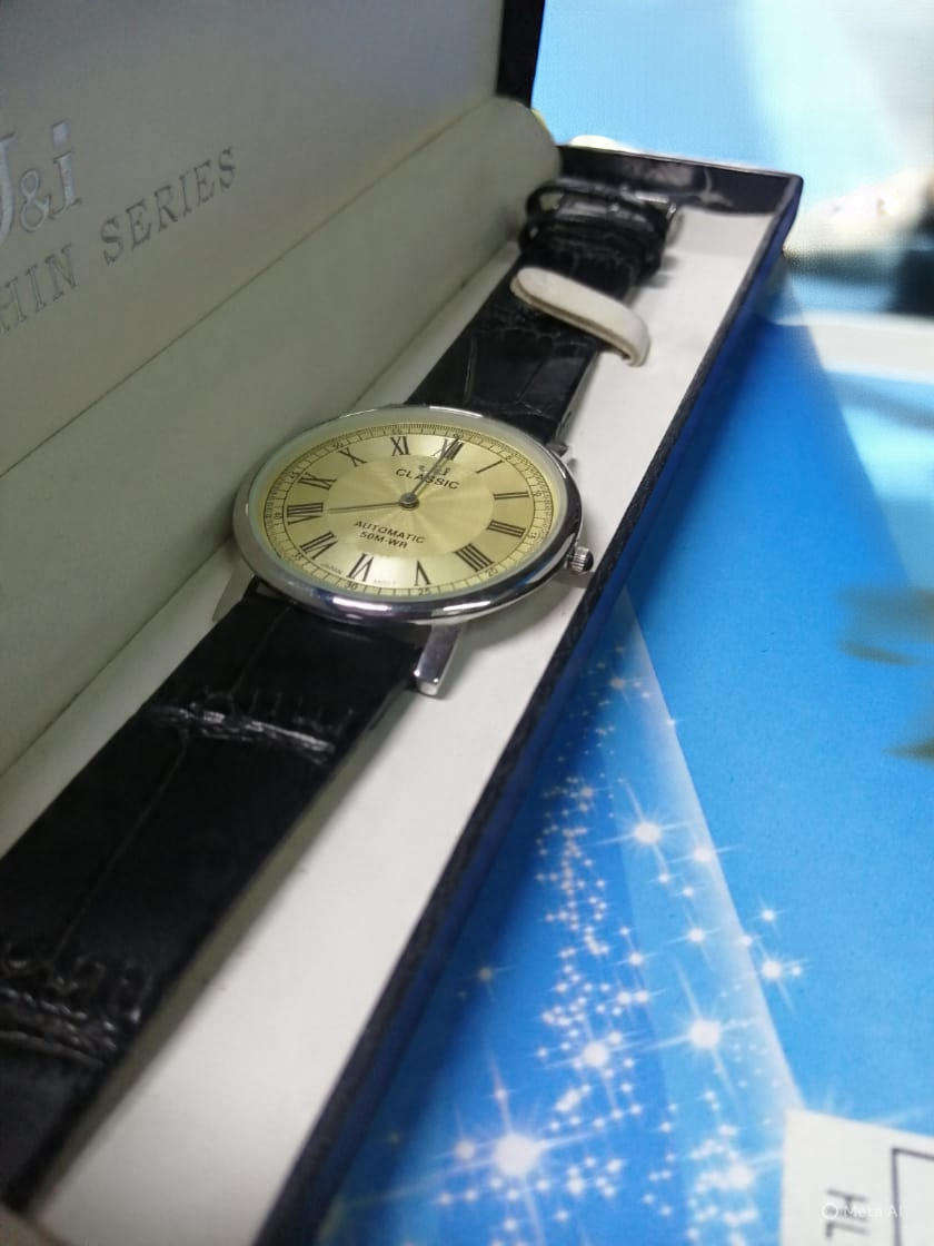 J&i collection classic wristwatch