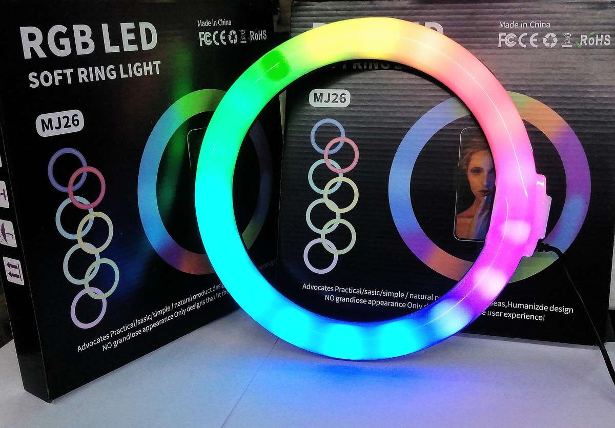 RGB LED Soft Ring Light
