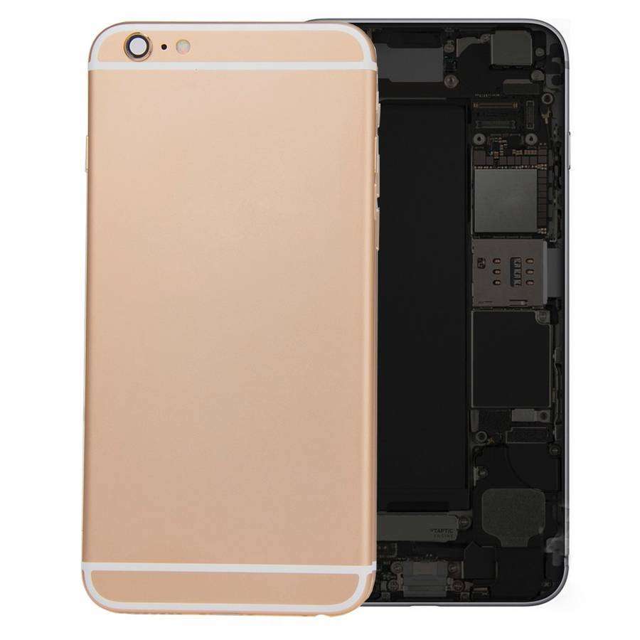 Replacement Battery Cover for iPhone 6 Plus - Card Tray & Volume Control Key Included