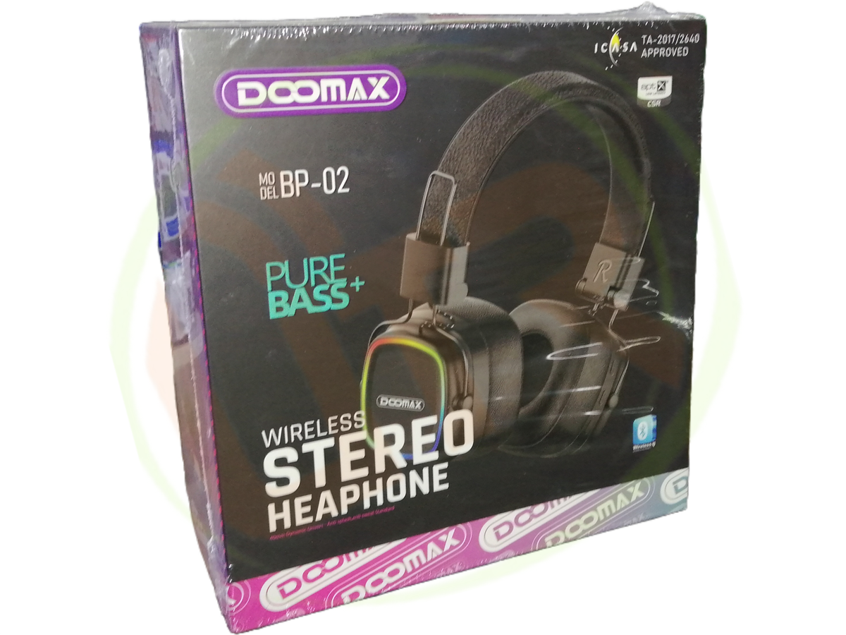 Wireless Bluetooth Headphones  Pure Bass+Stereo Sound