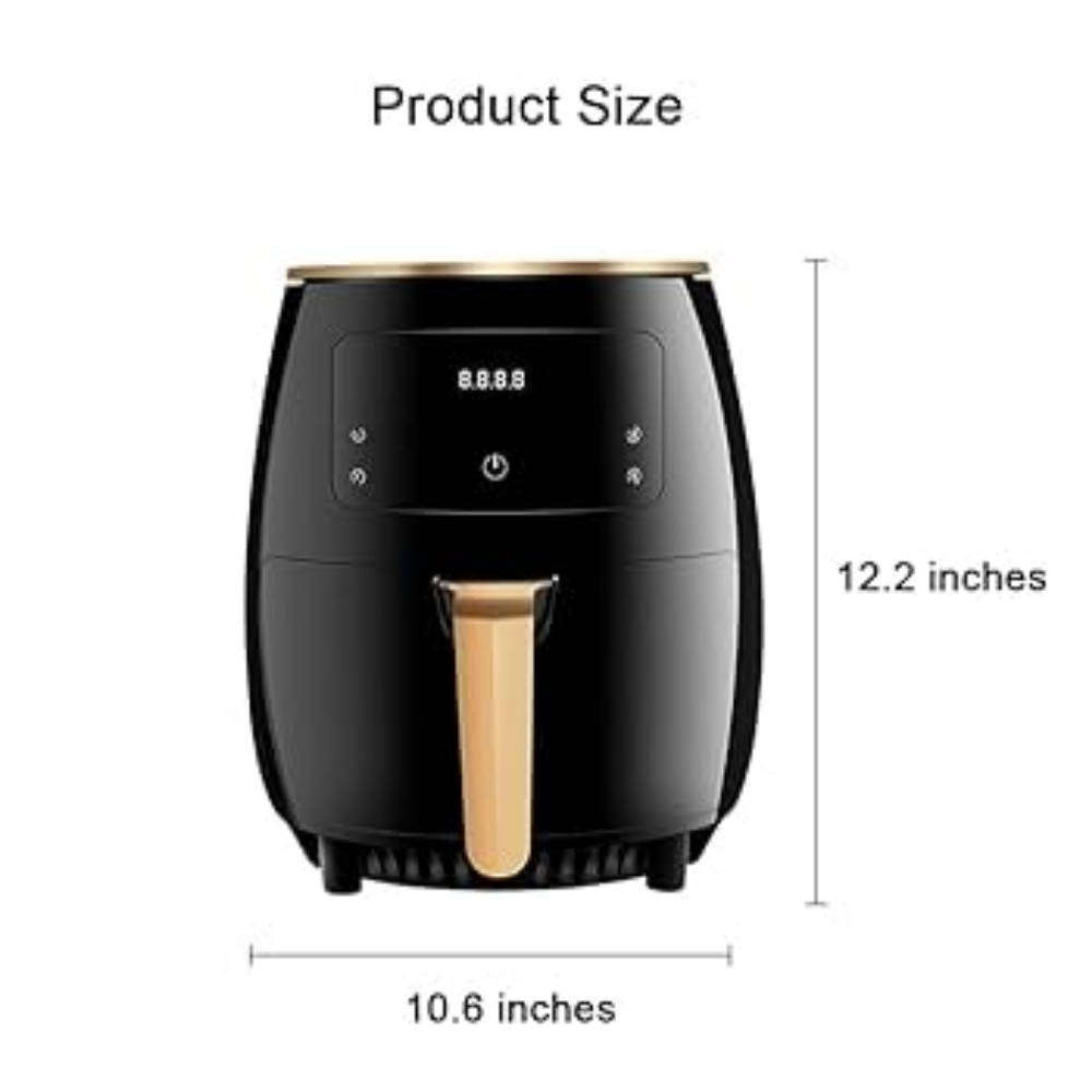Captains Kitchen Extra Large Touch Screen 6L Air Fryer