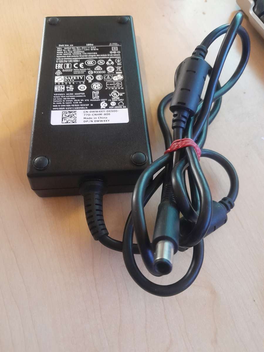 DELL 180W 19.5V 9.23A AC Adapter for Alienware Precision DA180PM111 FA180PM111