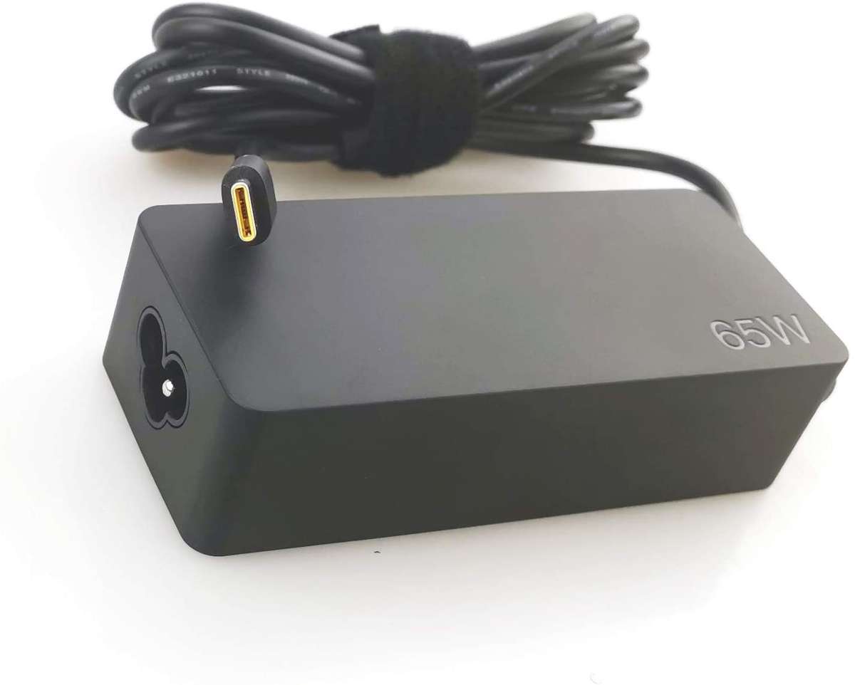 Original Lenovo 65W USB Type-C, ADLX65YCC3D Laptop Charger