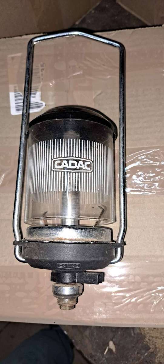 12v Handheld spotlight with gas light