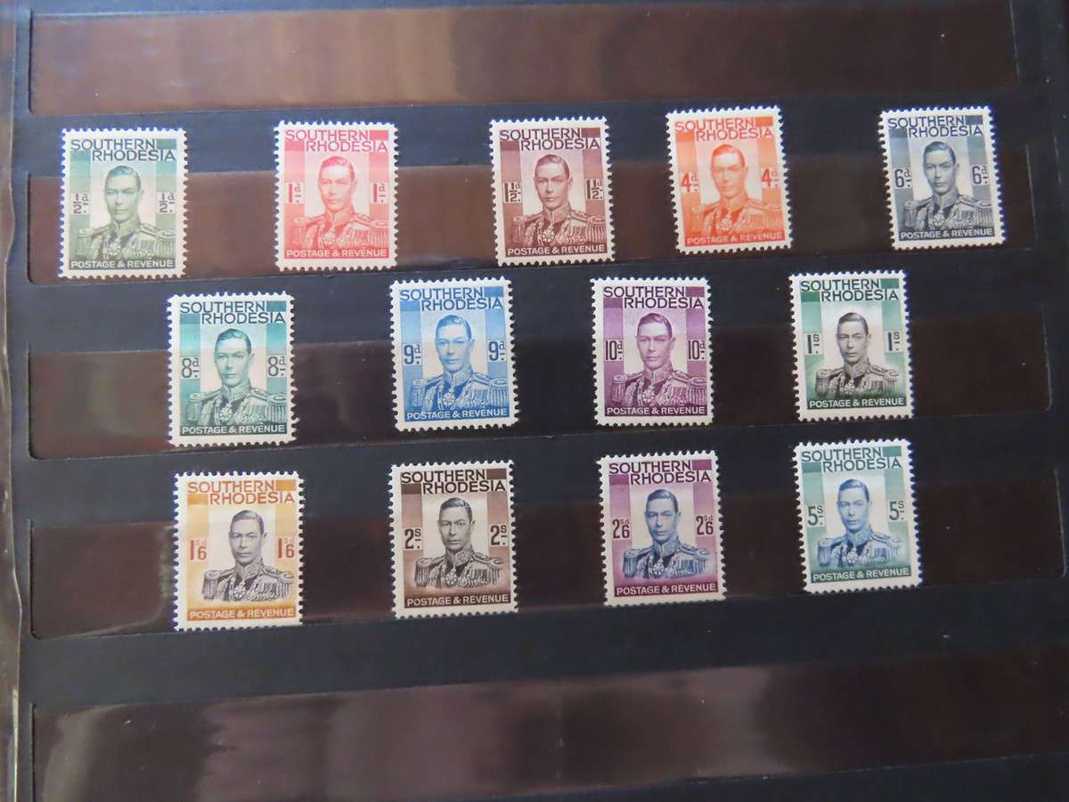 Southern Rhodesia - 1937- Complete Set - MM
