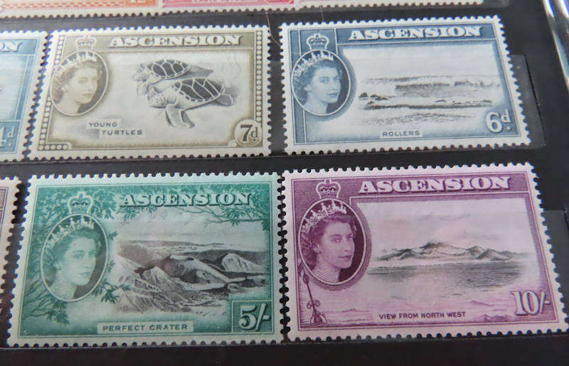 Ascension - 1956 Complete Set - MNH