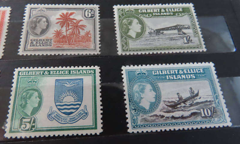 Gilbert and Ellice Islands - 1956 Complete Set - Lightly Hinged MM