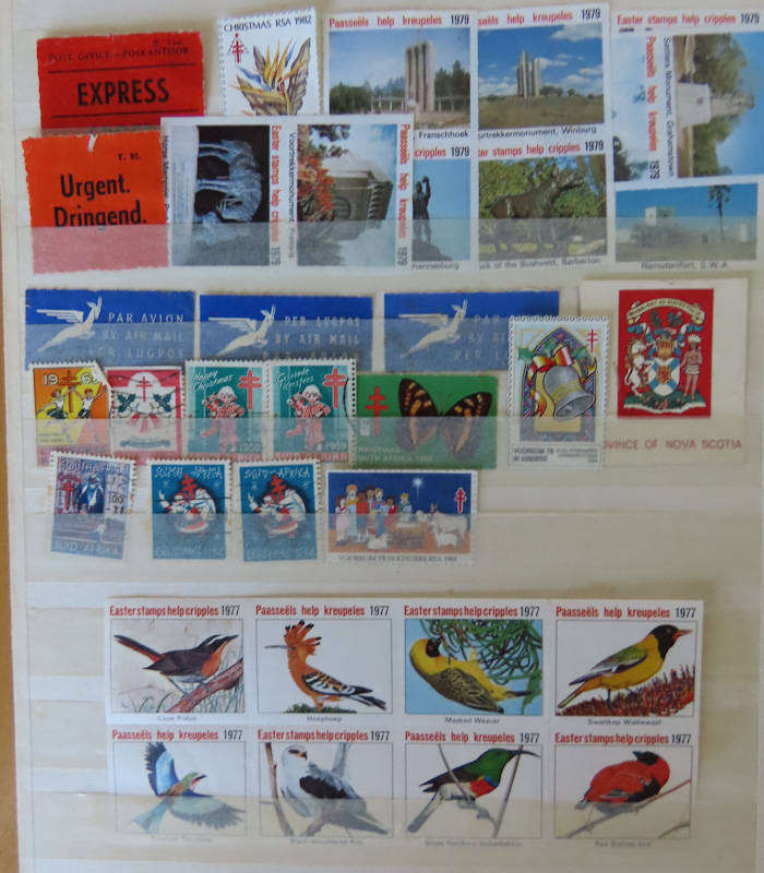 South Africa - Xmas and Cinderella Stamps -