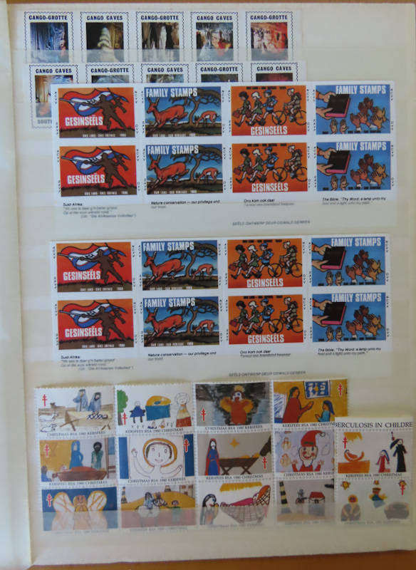 South Africa - Xmas and Cinderella Stamps -