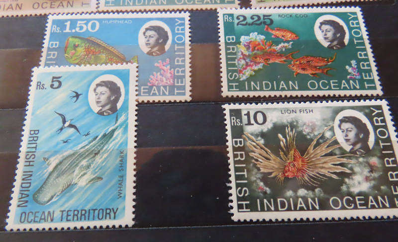 British Indian Ocean Territory 1968 Complete Set - MNH