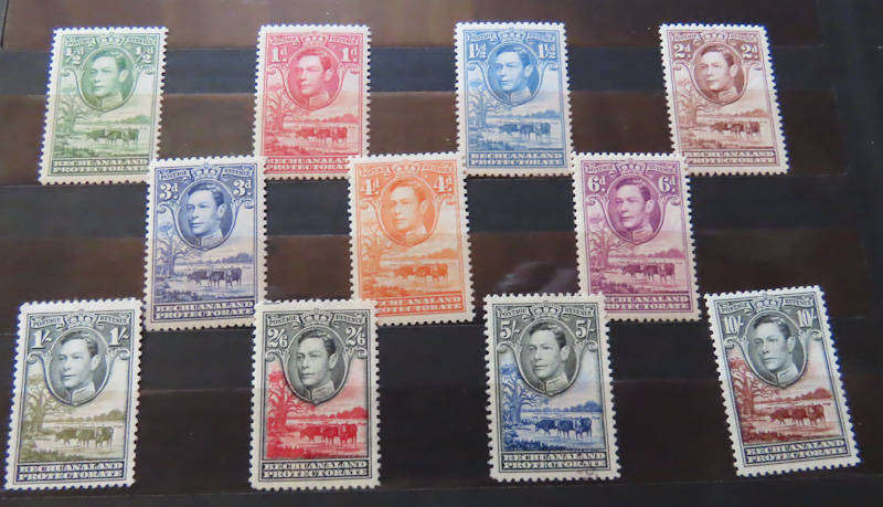 Bechuanaland 1938 Complete Set - MM