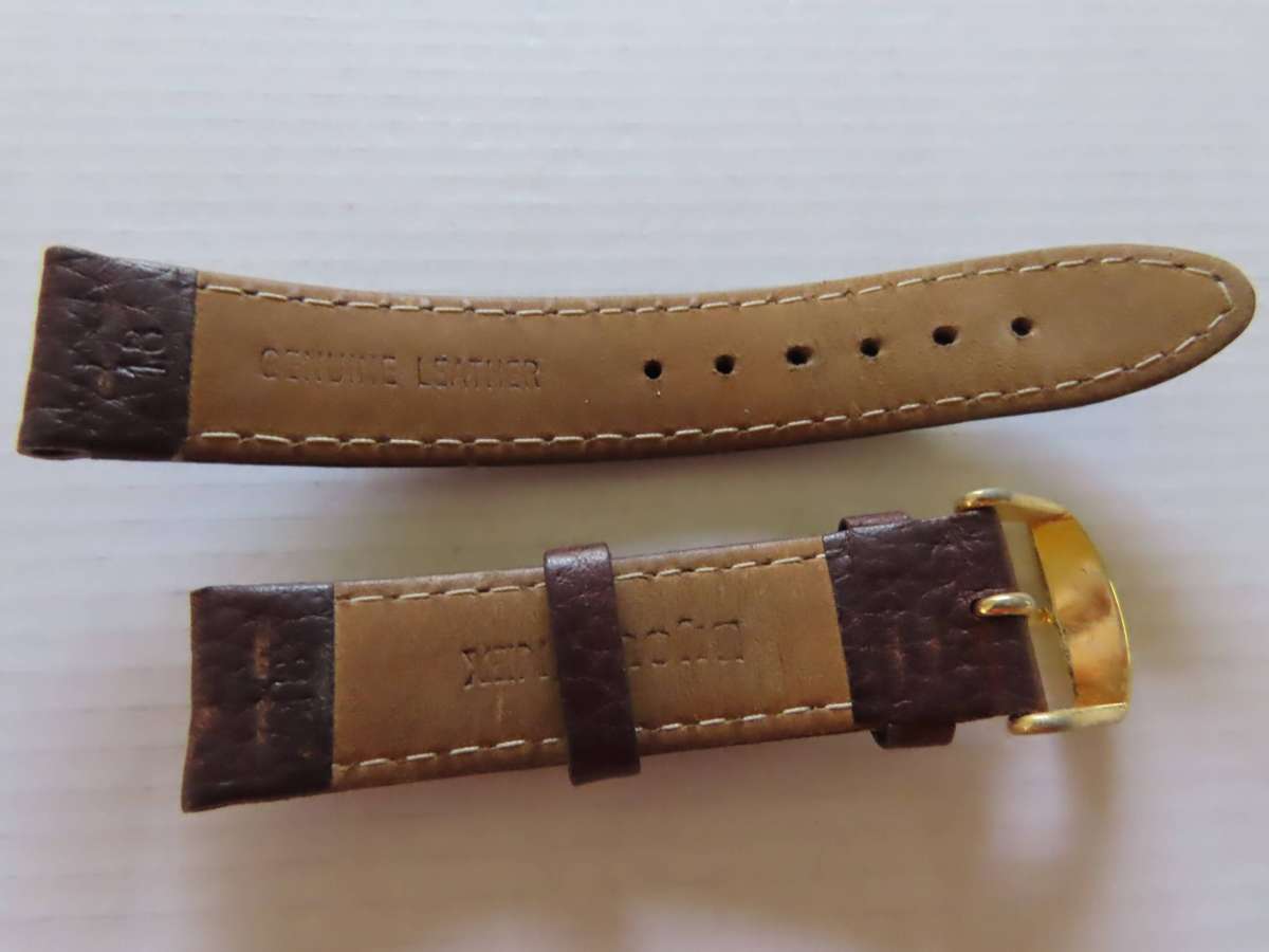 Watches -Bijou Inex - Leather Watch Strap 18 mm # 3