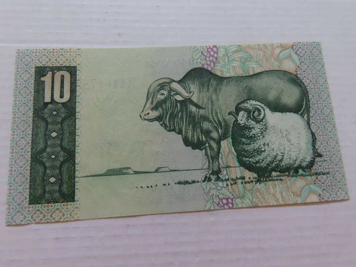 South Africa - SA Reserve Bank - R10 Note G.P.C. De Kock UNC