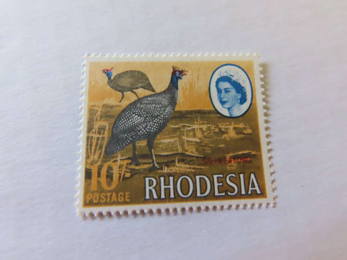 Rhodesia 1966 Definitive Set - Harrisons 5/-, 10/- and £1 UNC
