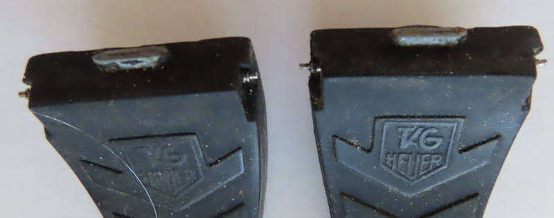 Watches - Black Rubber Watch Strap - Tag Heuer 30 mm