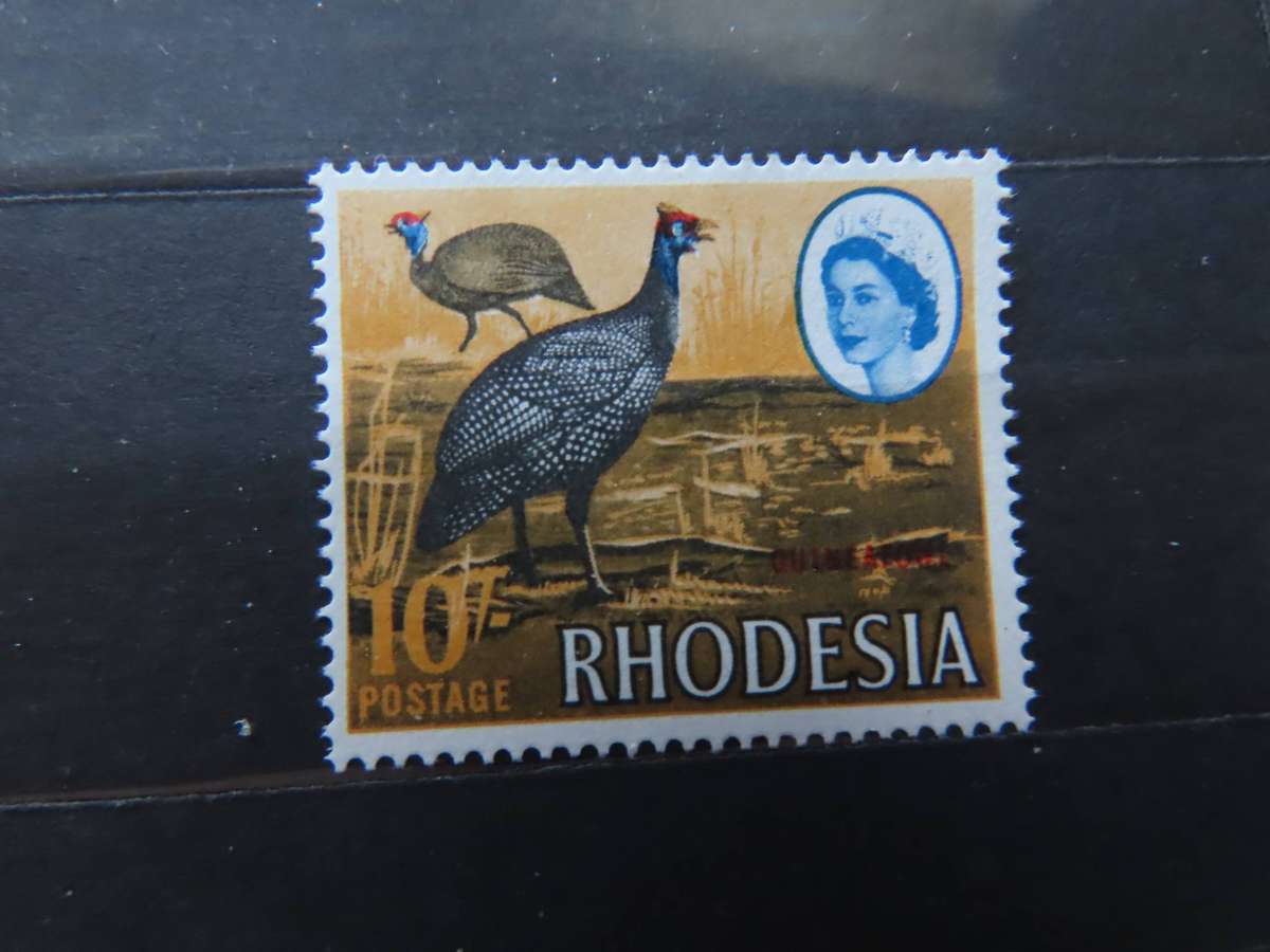 Rhodesia - 1966 Mardon Printing - 5/- , 10/- and £1 - MNH