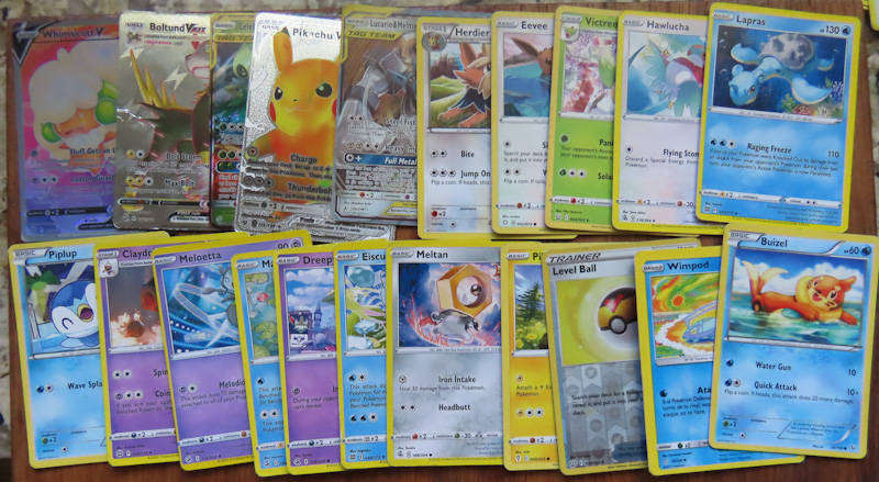 Pokemon Cards - Job Lot with Pokemon Tin