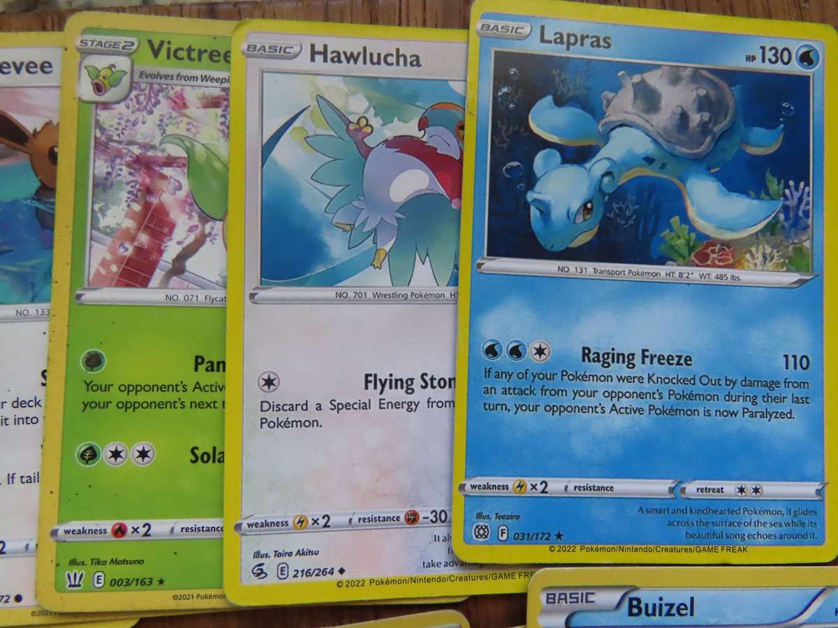 Pokemon Cards - Job Lot with Pokemon Tin