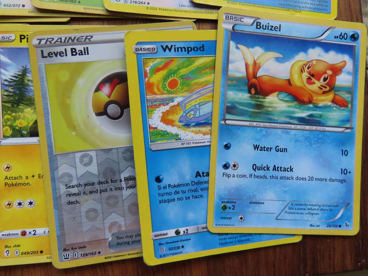 Pokemon Cards - Job Lot with Pokemon Tin