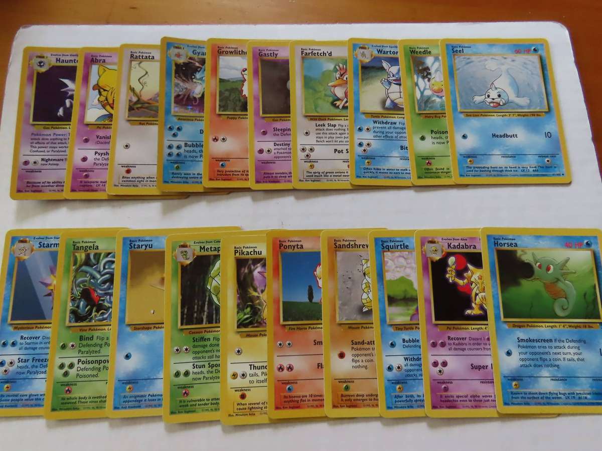 Job Lot of 40 Pokemon Cards