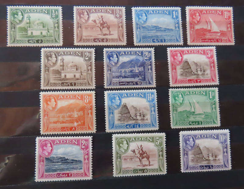 Aden - 1939 KGVI Complete Set MM