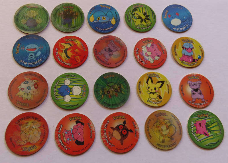 Pokemon and Simba - Round Cards