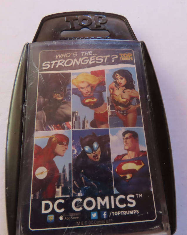Top Trumps - Complete Set of DC Comica - Who''s The Strongest Cards