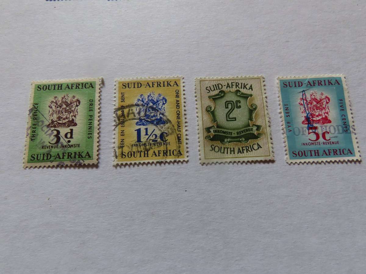 South Africa - Revenue Stamps