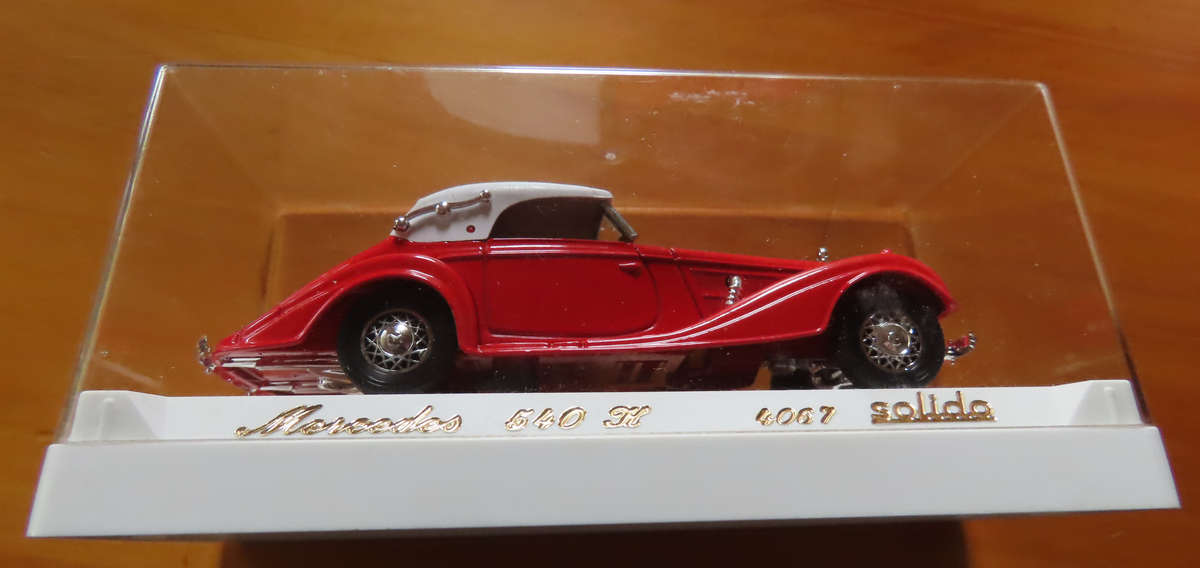 Sollido - Mercedes 540 SL  - Never Played with under Plastic