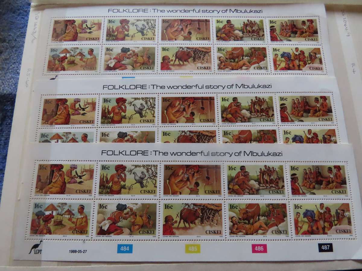 Ciskei - Job Lot Stamps and Blocks
