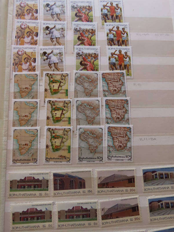 Bophutatswana - Job Lot Stamps and Blocks