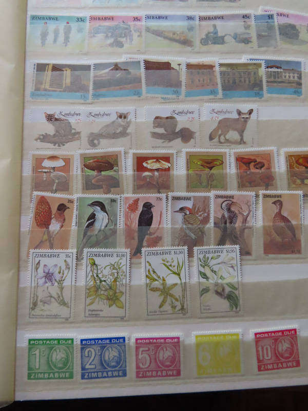 Zimbabwe - Nice Lot from Start of Zimbabwe MNH