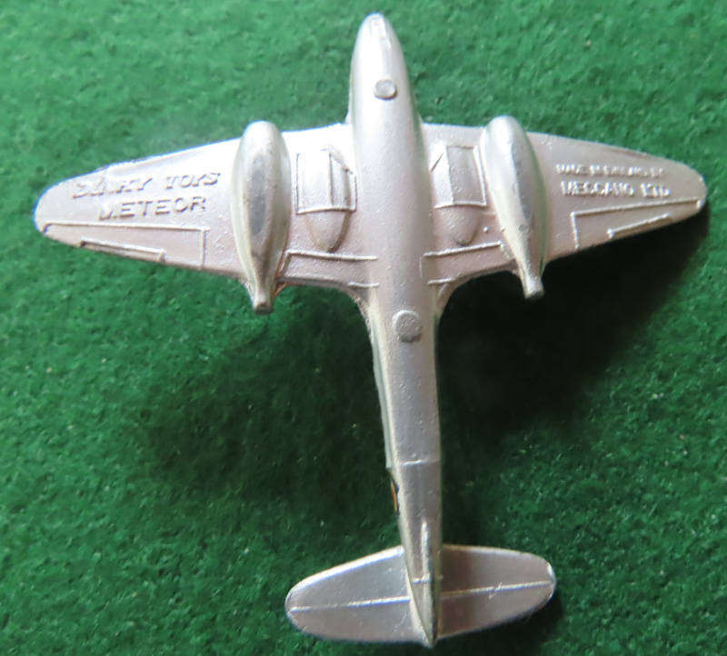 Dinky Toys - Gloster Meteor - Silver Body - #732