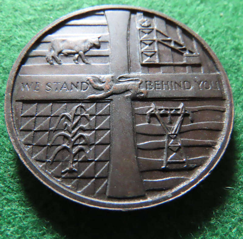 Rhodesia - Ian Smith Independent Medallion for November 11th 1965