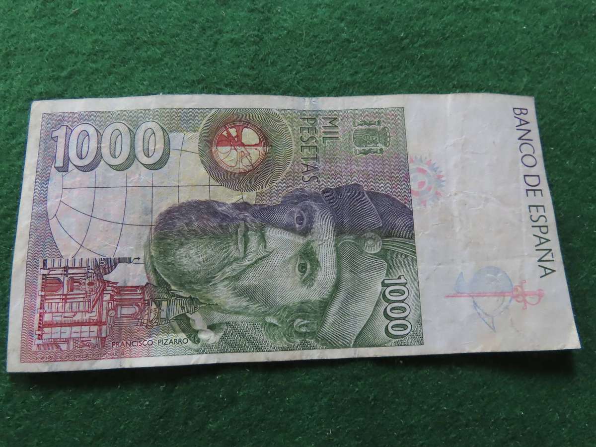 Spain - 1992 (1996) - 1000 Pesetas Bank Note - VF