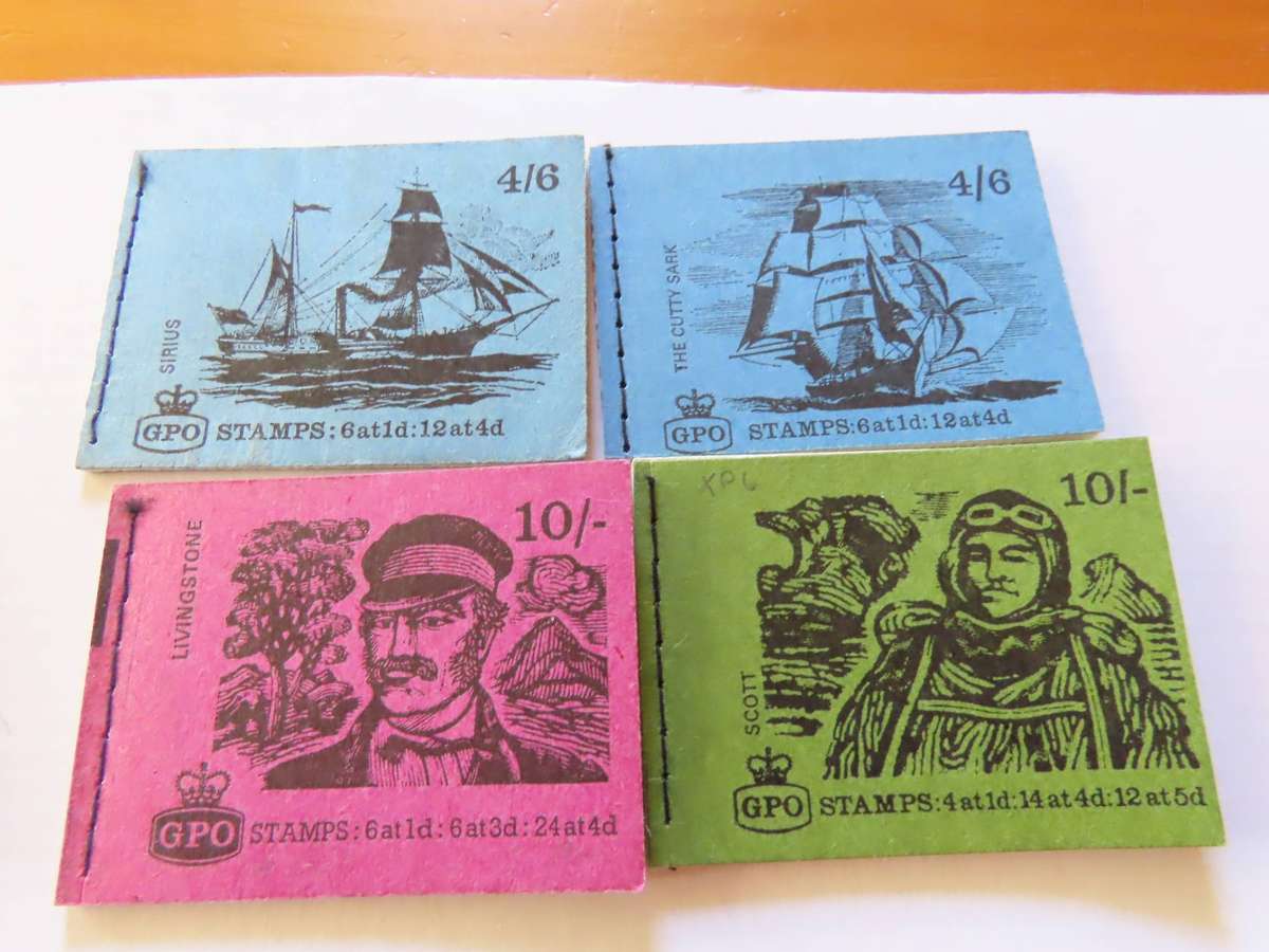 Great Britain - Early Pre Decimal Booklets all complete EIIR