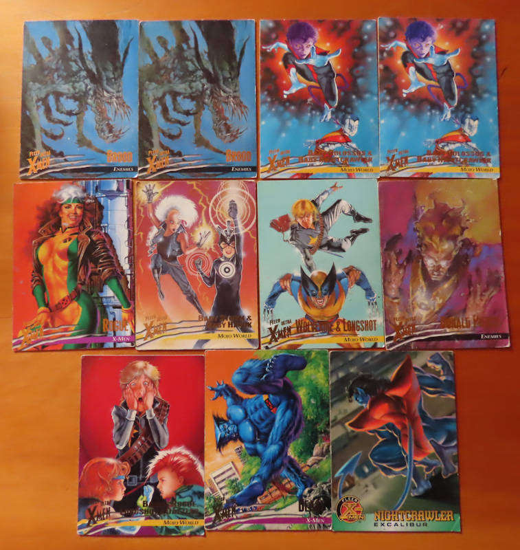 Fleer Ultra X Men - 10 Cards