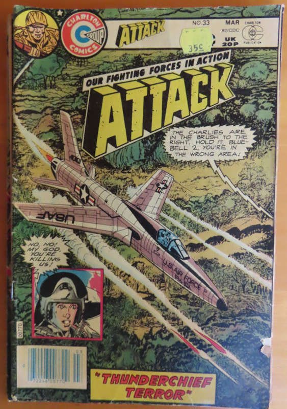 Comics- 2 x Battlefield Action and 2 Attack