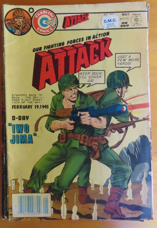 Comics- 2 x Battlefield Action and 2 Attack