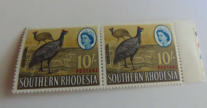Rhodesia - Southern Rhodesia 1964 5/- and 10/- Pairs MNH