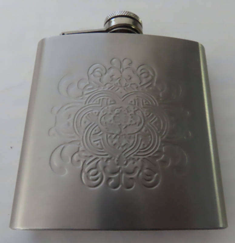 Liquor - Metal Hip Flask - Unused