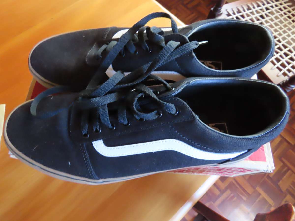 Vans Mens Ward Classic Canvas Trainers Shoes - UK 12 / US 13