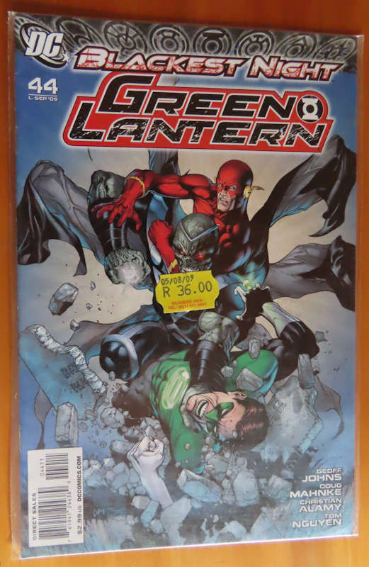 Comics -3 comics Green Lantern in plastic sleeve never read