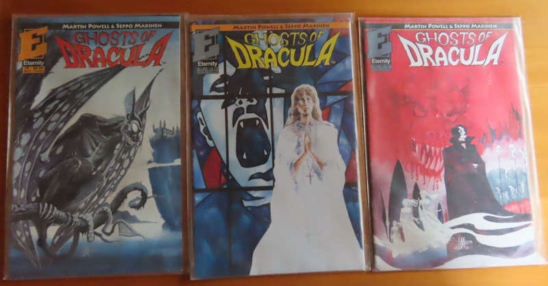Comics -3 comics Ghost of Dracula in plastic sleeve never read