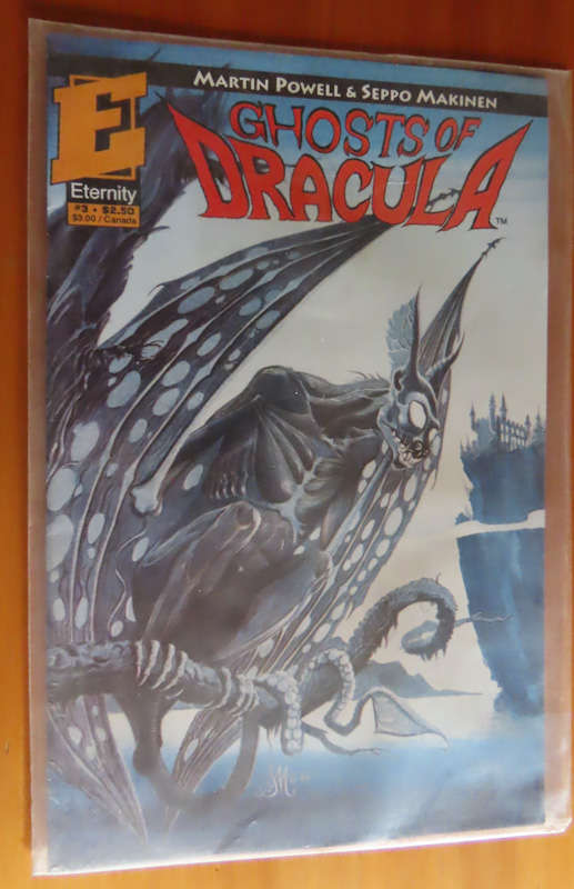 Comics -3 comics Ghost of Dracula in plastic sleeve never read
