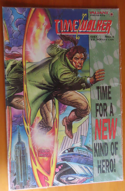 Comics -4 comics in plastic sleeve never read # 6