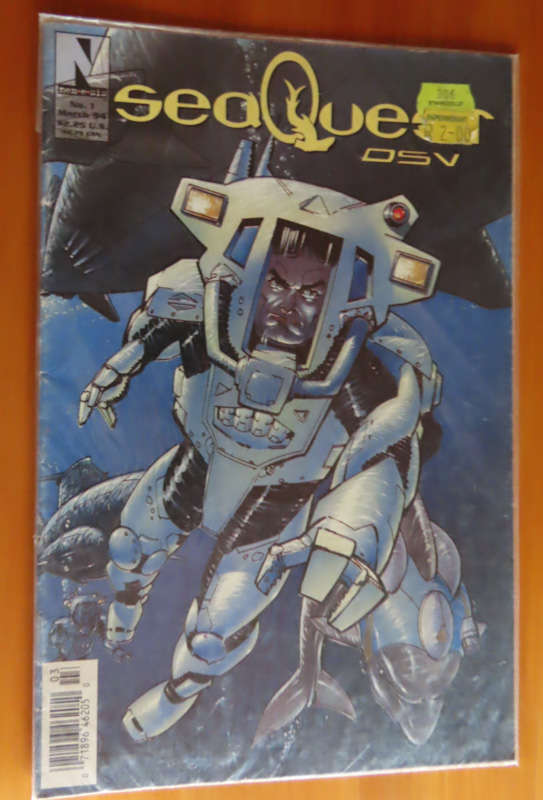 Comics -4 comics in plastic sleeve never read # 6