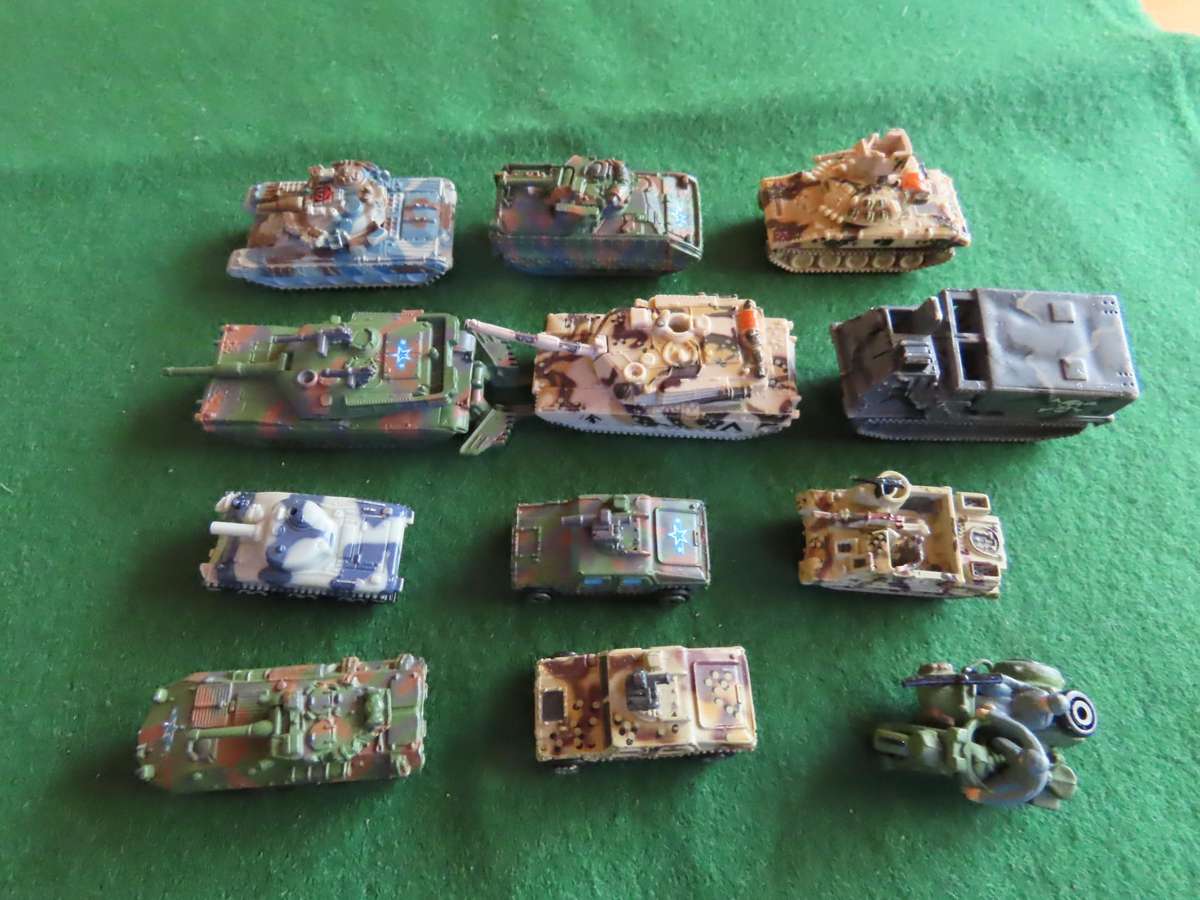 Galoob Micro Toys - Tanks and Military